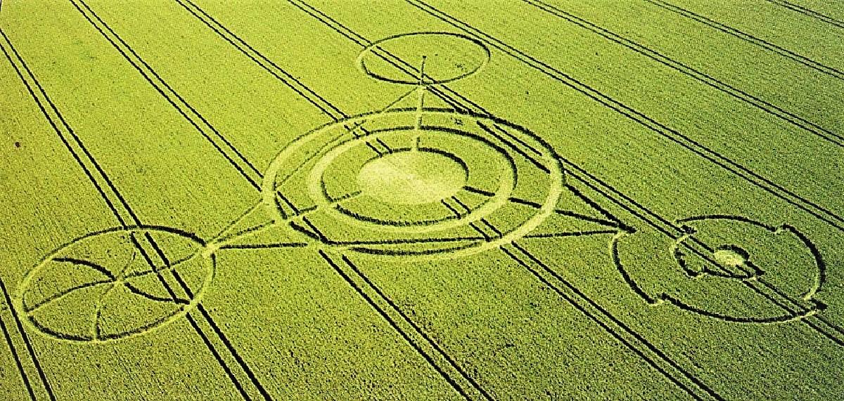 mysteriöse Kornkreise