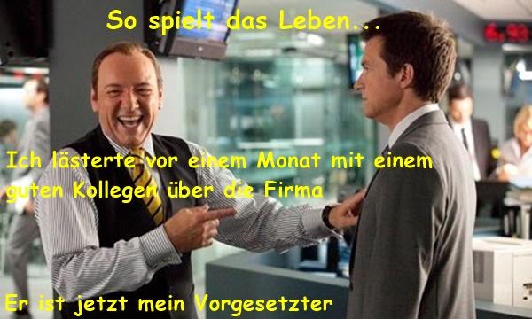 So spielt das Leben…