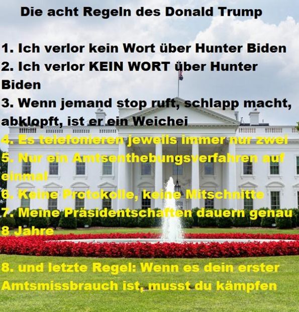 8 Regeln