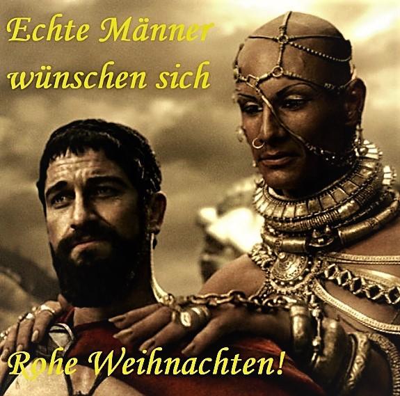 Weihnachten echte Männer