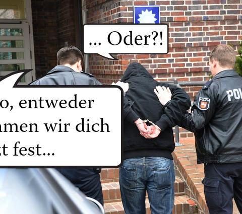 Polizei Bewerber