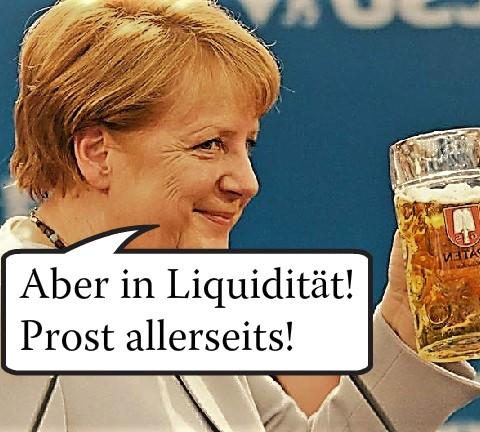 Man kann Sorgen nicht in Alkohol ertränken