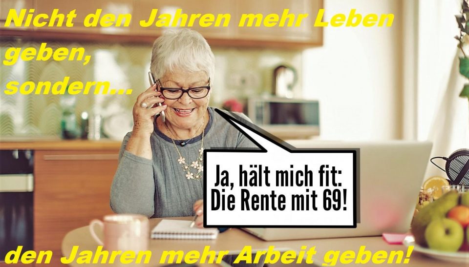 den Jahren mehr Leben geben