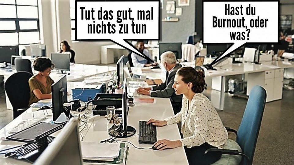 Burnout Büro