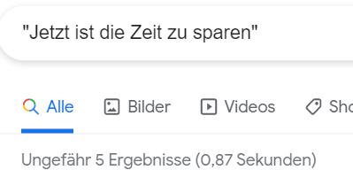 Jetzt sparen