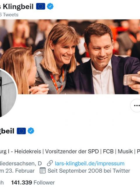 Twitter Lars Klingbeil