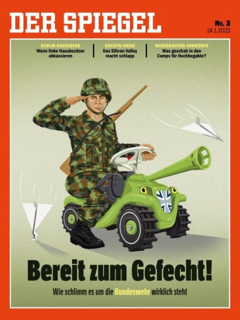 Spiegel Titelbild Panzer
