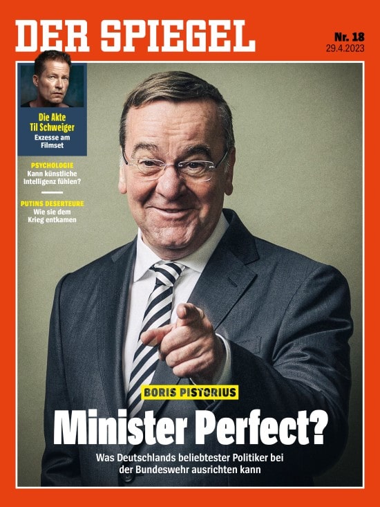 Spiegel Titelbilder Verteidigungsminister