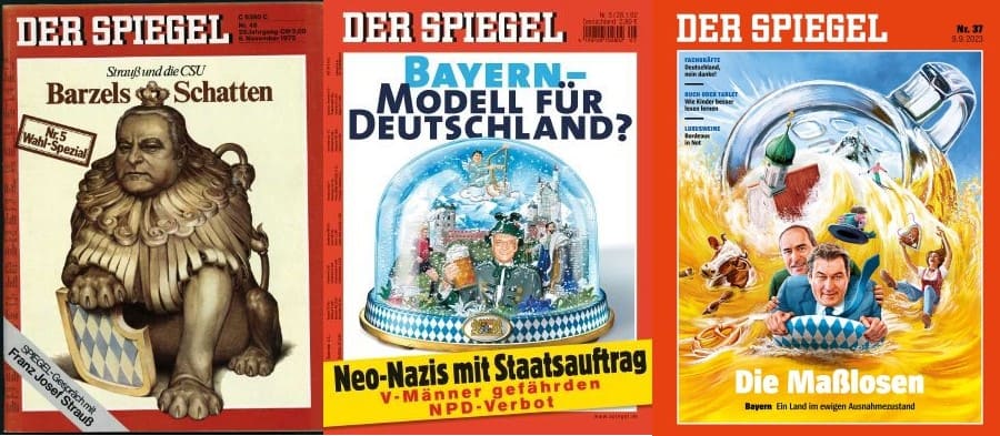 Spiegel Titelbilder Bayern