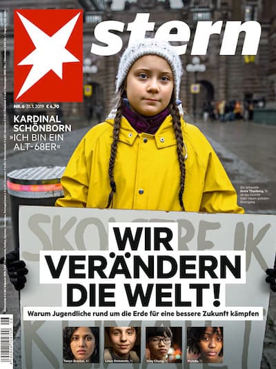 Greta Thunberg Titelbild