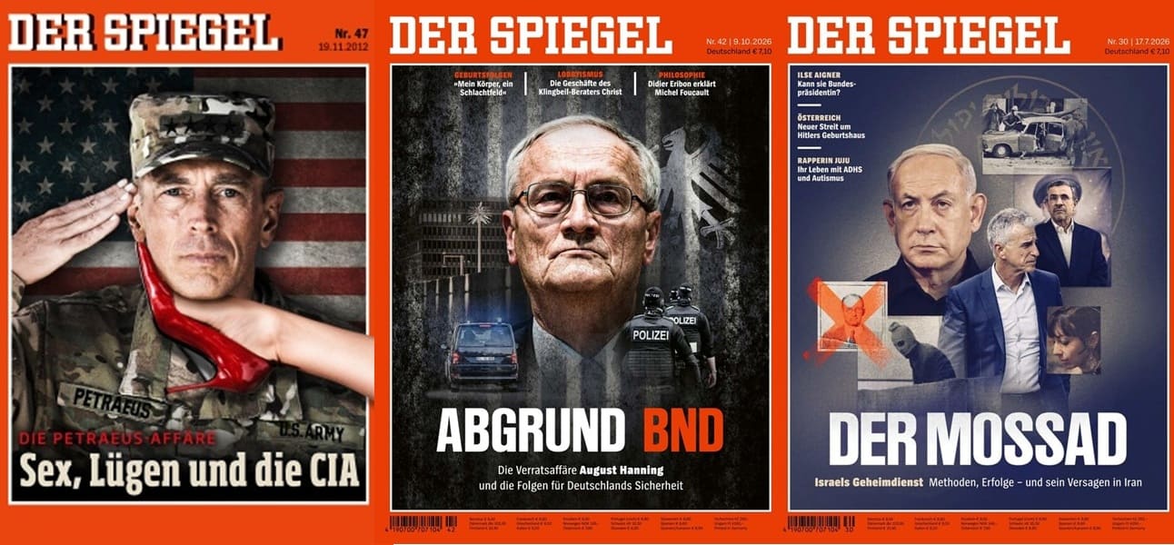 DER SPIEGEL – Agenten & Spione auf dem Cover