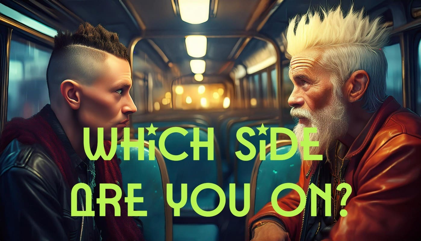 Der alte Mann & die Schläger – Die Bus-Szenen