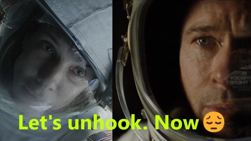 Ad Astra versus Gravity – Die Impuls-Szene