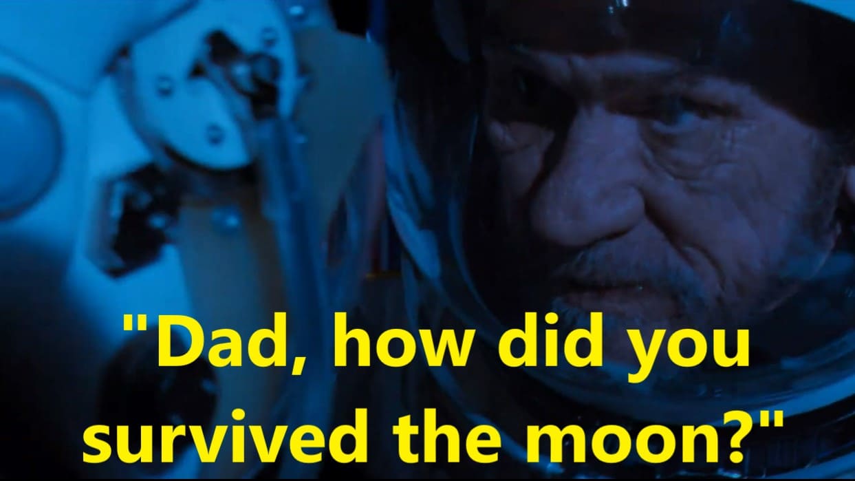 Das ist der einzige Typ, der 2-mal im All starb